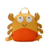 Crab Cartoon Backpack for Kids, School Bag, Boys and Girls