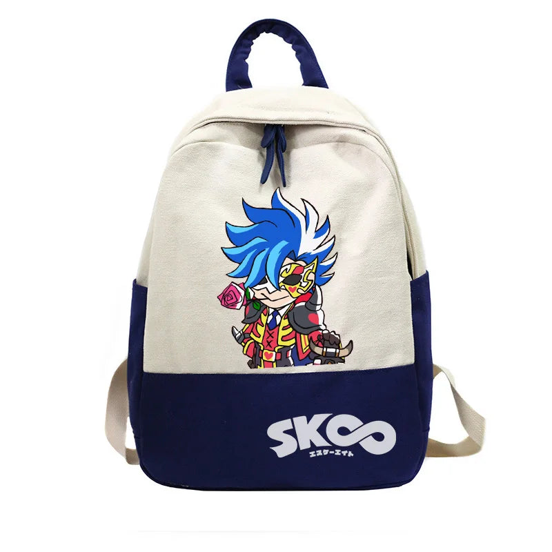 Japanese Anime SK8 the Infinity Backpack Canvas School Bag