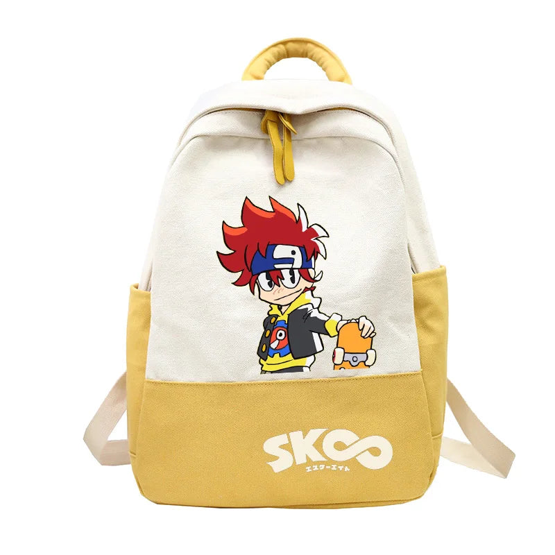 Japanese Anime SK8 the Infinity Backpack Canvas School Bag