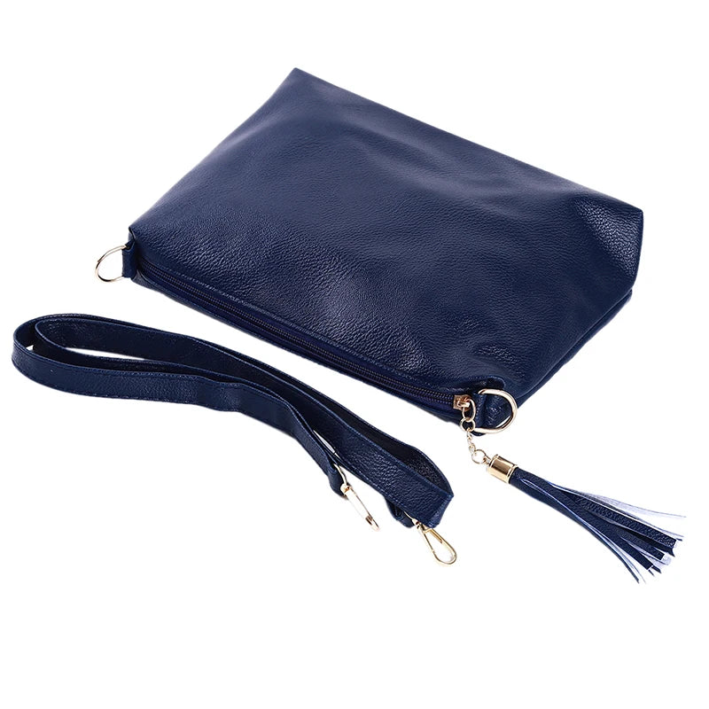 Women Shoulder Diagonal Bag Lady PU Leather Large Capacity Handbag