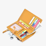 Short Lychee Pattern Wallet for Women