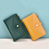 Short Lychee Pattern Wallet for Women