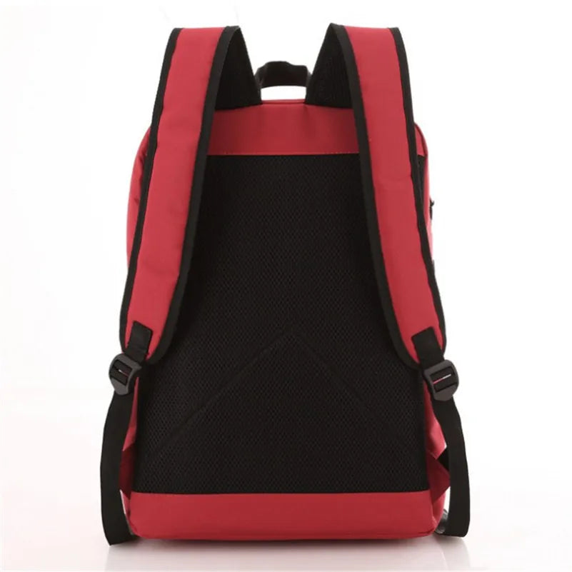 Student Laptop Backpack Waterproof Nylon School Bag