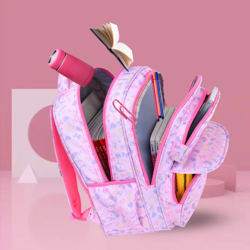 Catoon School Backpack Waterproof Bagpack for Teenage Girls