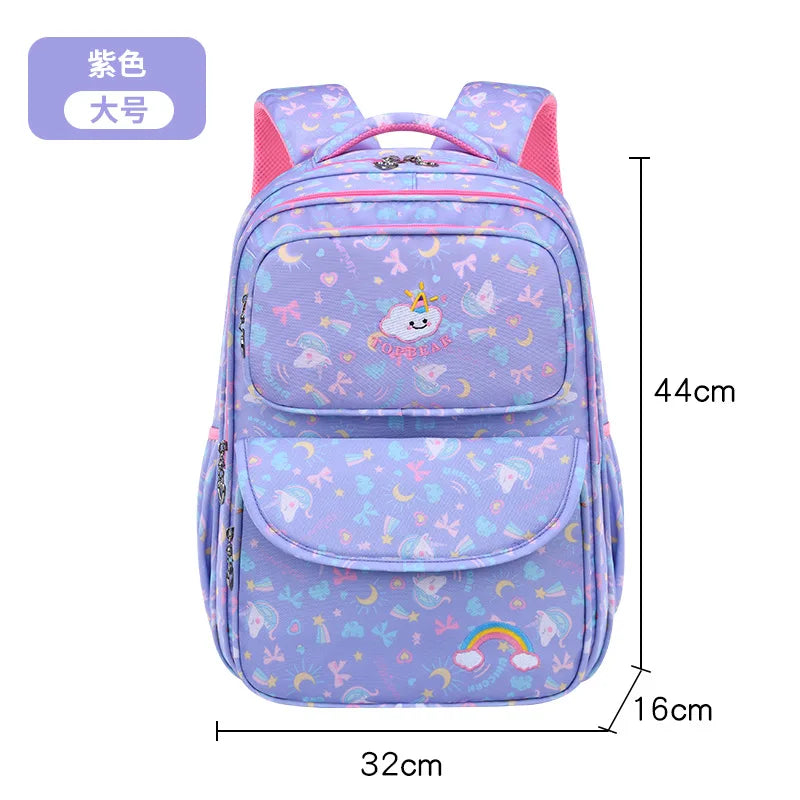Catoon School Backpack Waterproof Bagpack for Teenage Girls