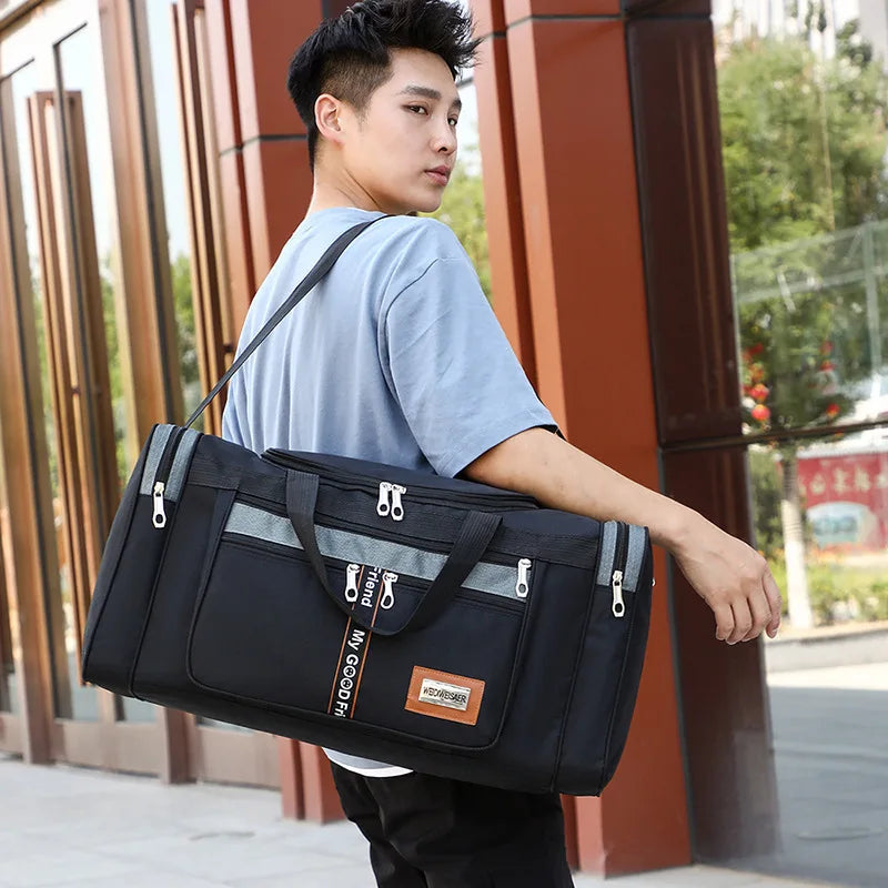 Large-capacity Travel Bag Casual Sports Bag Fitness Messenger Bag
