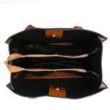 Casual Leather Handbag for Women - Large Messenger Bag