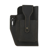 Retro Leather Waist Bag for Men