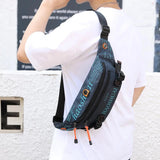 Men Sling Chest Bag Waterproof Outdoor Pockets Messenger Phone Pouch