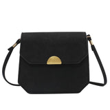 Solid Flap Bag Women PU Leather Crossbody Bags For Women