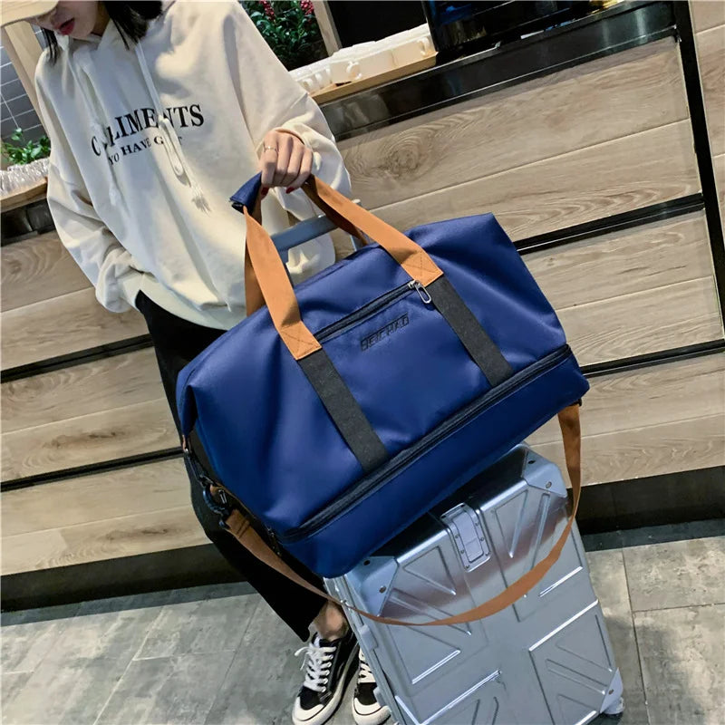 Travel Backpack Shoulder Gym Bag Duffel Bag