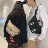 Nylon Reflective Waist Bag Fanny pack Phone Pack Sports Hip hop Belt Bag