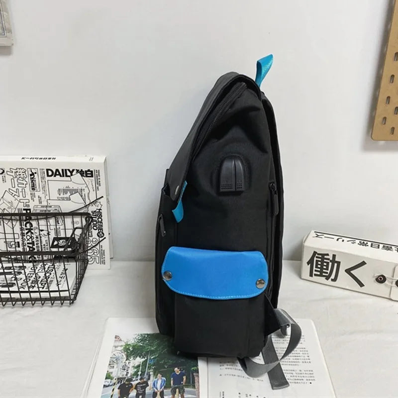 Oxford Cloth Backpack Wild College Style Large Capacity School Bag Female