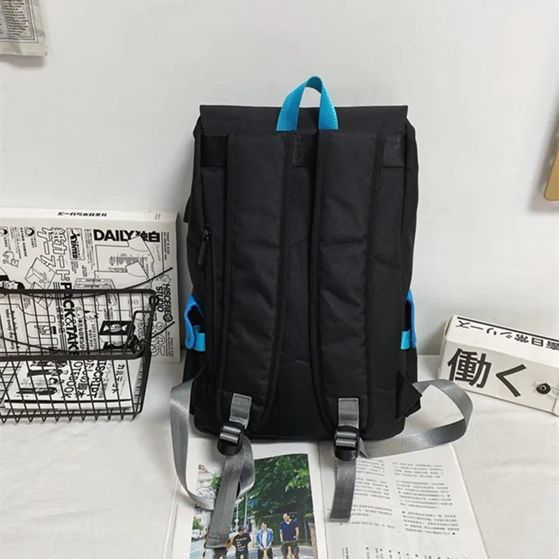 Oxford Cloth Backpack Wild College Style Large Capacity School Bag Female