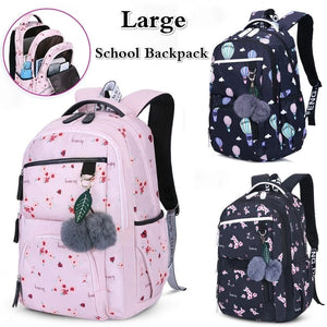 Waterproof Schoolbag Large Student High School Backpack