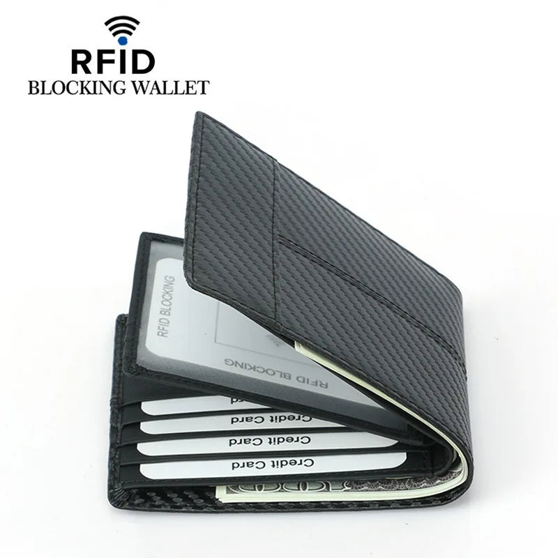 Carbon Fiber RFID Shield Wallet