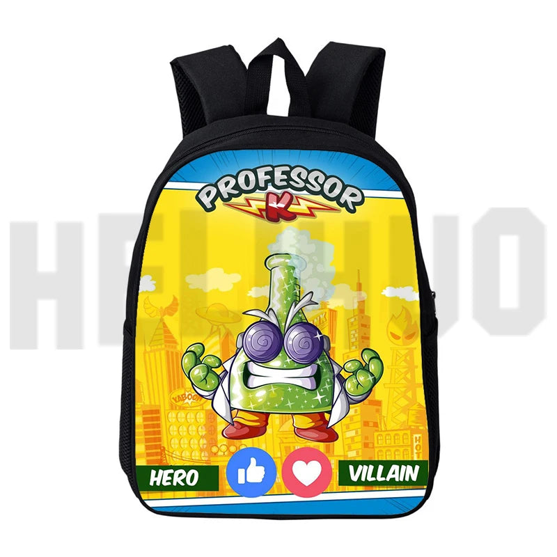 Anime Zings Series Backpack Children Cartoon Superzings Bag for Teenager