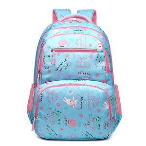 Fashionable Spine Care Backpack for Girls 6-12 Years Old