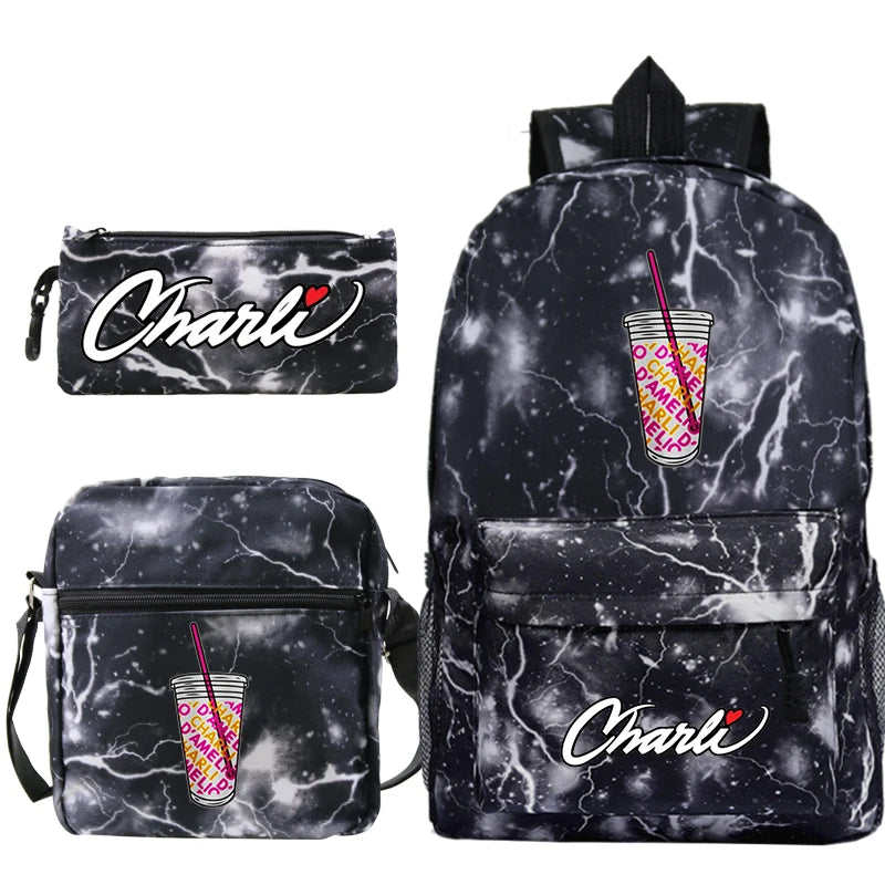 Charli D'Amelio School Backpack for Girls