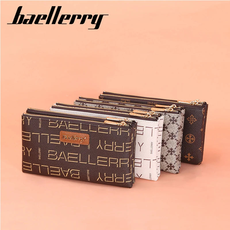 Women's Shoulder Bag Crossbody Clutch Purse Long Zip Money Bag