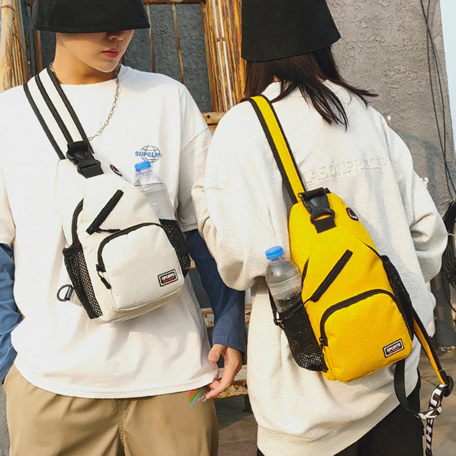 Casual Shoulder Bag Business Chest Backpack Travel Pack