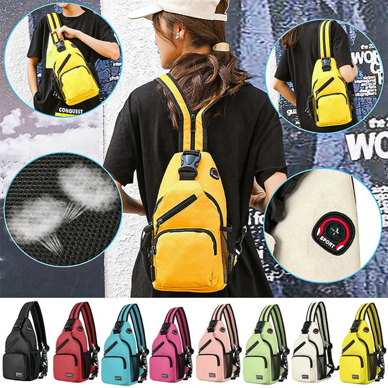 Casual Chest Bag Business Backpack Multi-Functional Rucksack