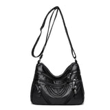 Leather Shoulder Crossbody Bag for Women
