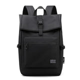 Men's Leisure Travel Backpack Large Capacity Lightweight Schoolbag