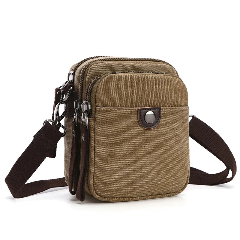 Casual Messenger Bag Shoulder Bag Men's Outdoor Travel Mini Men's Shoulder Bag