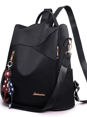 Ladies Backpack Student Anti-theft Sequins College Bag