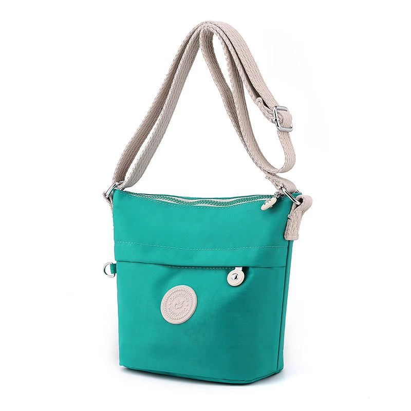 Small Female Handbags High Shoulder Nylon Messenger Bag