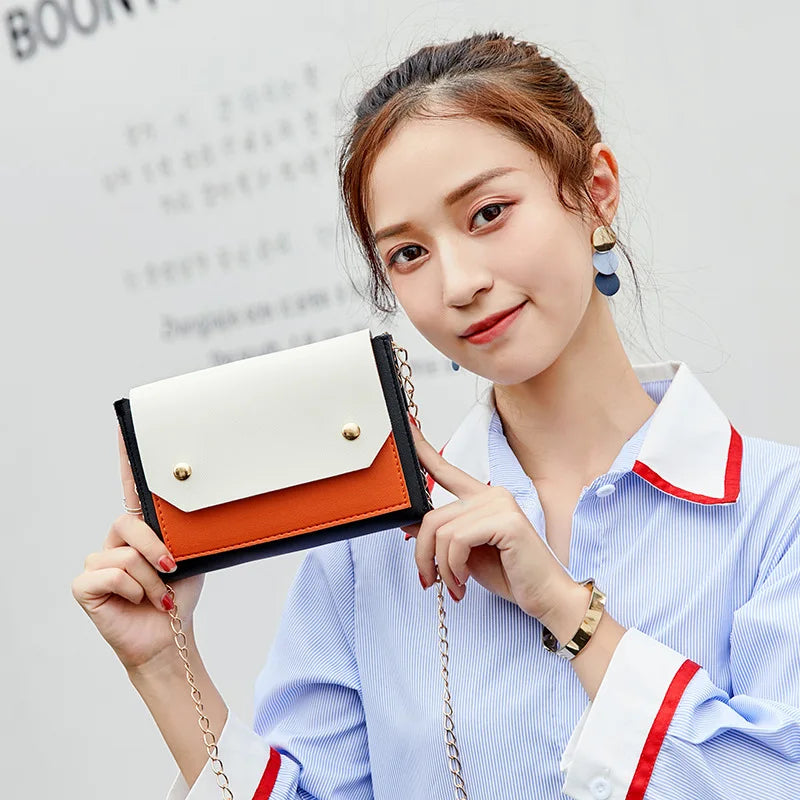 Small Leather Shoulder Bag Women Mini Crossbody Bag Ladies Messenger Bag