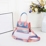 Crocodile Pattern Crossbody Bag Women Shoulder Handbag