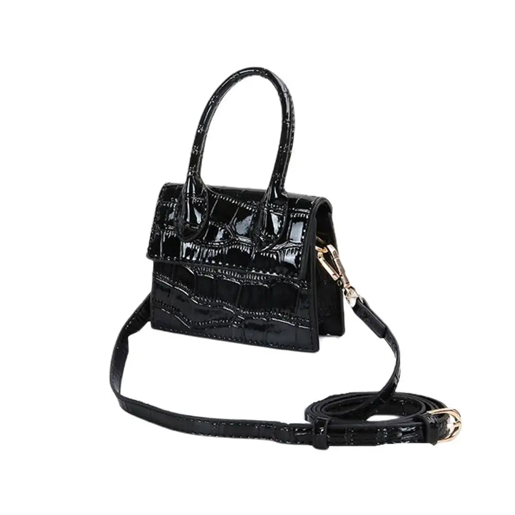 Crocodile Pattern Crossbody Bag Women Shoulder Handbag