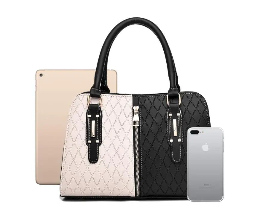 Casual Women Bag Tote Crossbody Leather Big Handbag