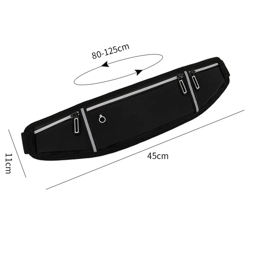 Reflective Waist Pack Outdoor Sports Cycling Phone Pouch Bag