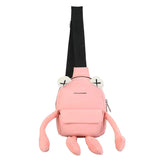 Cartoon Frog Bag Casual Messenger Bag Small Shoulder Crossbody Bag