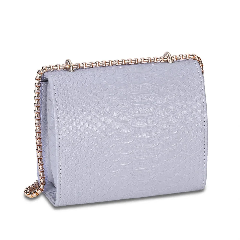 Women Hasp Flap Shoulder&Crossbody Bags PU Leather Lock Handbags