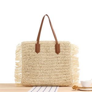 Summer Women's Handbag w/ Phone Pocket Zipper