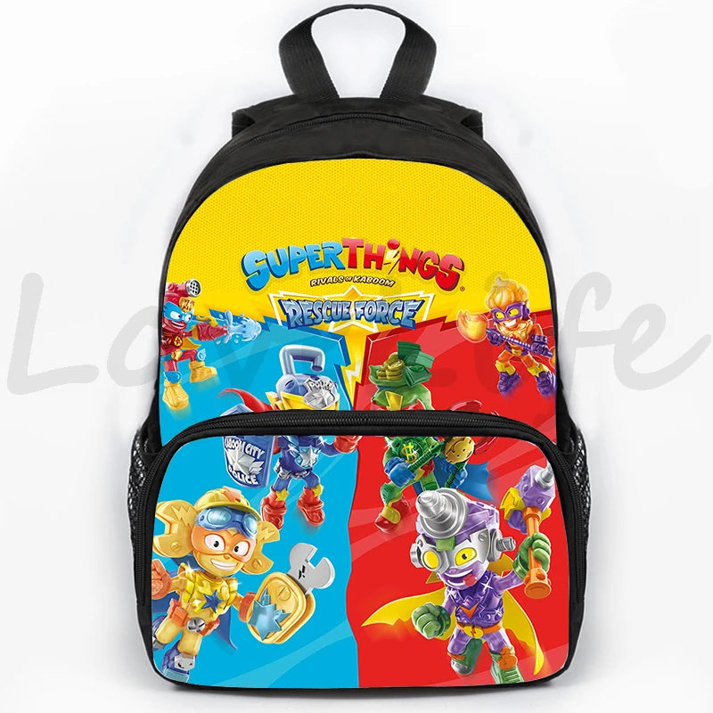 Superzings Backpack Boys Girls Cartoon School Bags Children Daypack
