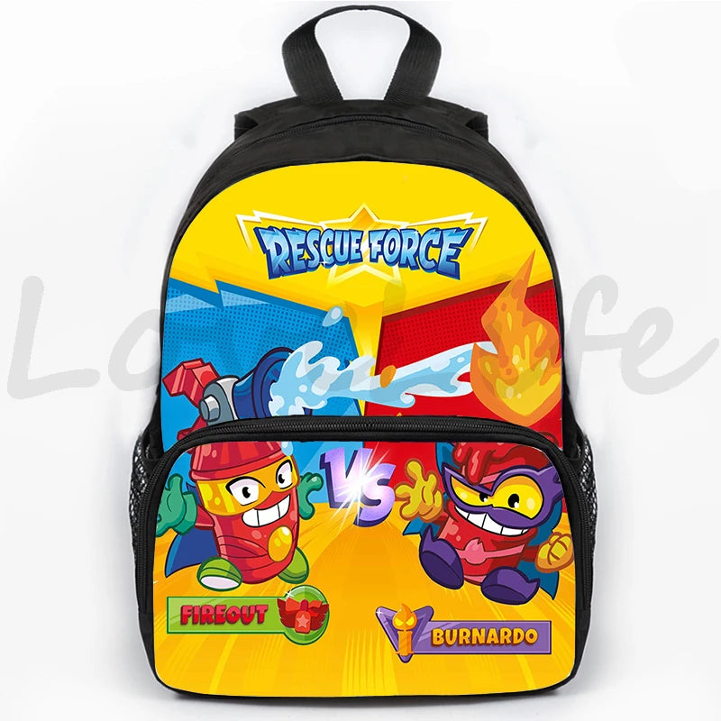 Superzings Backpack Boys Girls Cartoon School Bags Children Daypack