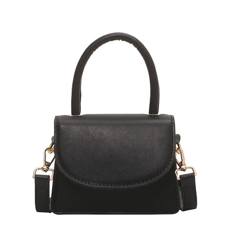 Mini PU Leather Clutch Bag For Women Crossbody Messenger Bag