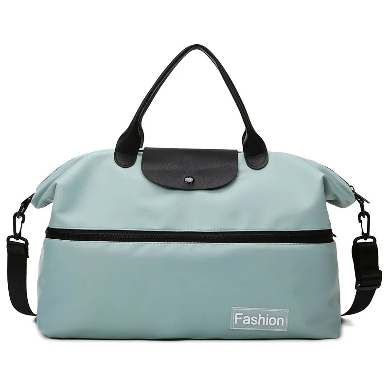 Large Capacity Waterproof Travel Bag with Dry/Wet Separation