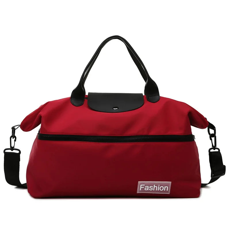 Large Capacity Waterproof Travel Bag with Dry/Wet Separation