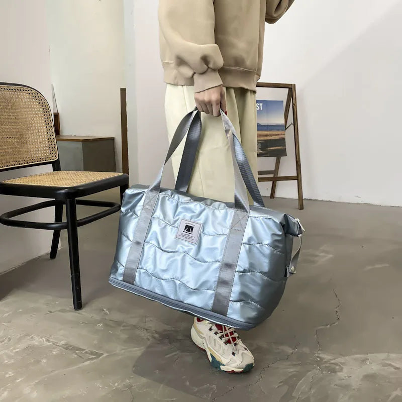 Woman's Travel Bag Organizer Carry On Waterproof Gym Fitness Bag