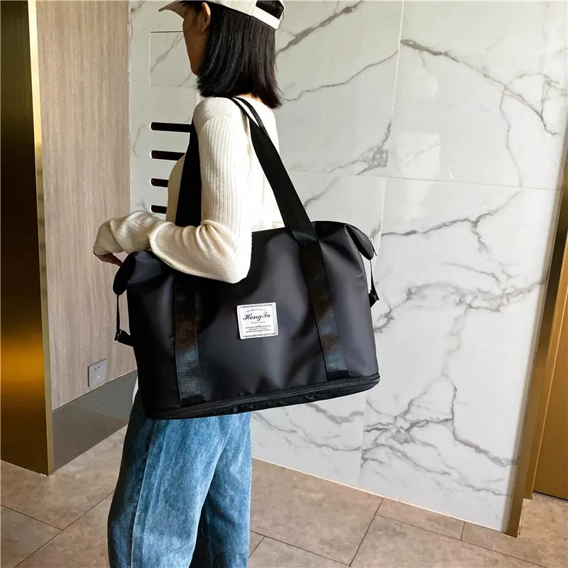 Travel Bag Organizer Carry On Hand Luggage Waterproof Gym Fitness Bag