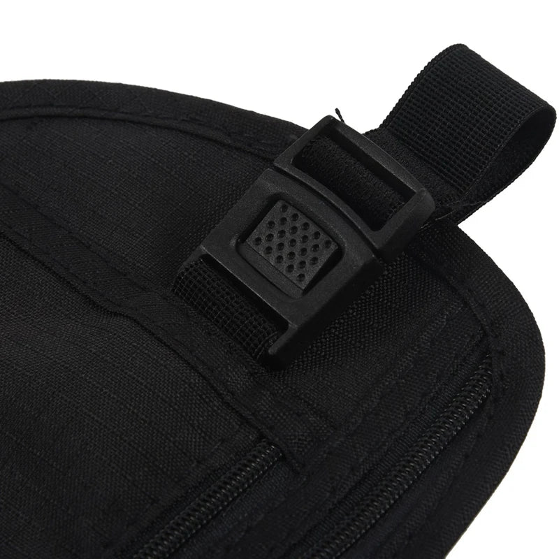 Travel Money Belt Waist Pouch Passport Bag