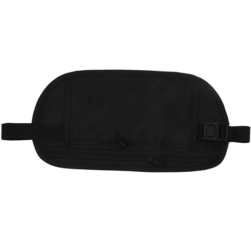 Travel Money Belt Waist Pouch Passport Bag