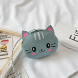 Cartoon Student Girl Cross-body Bag Heart Pattern Multifunctio...