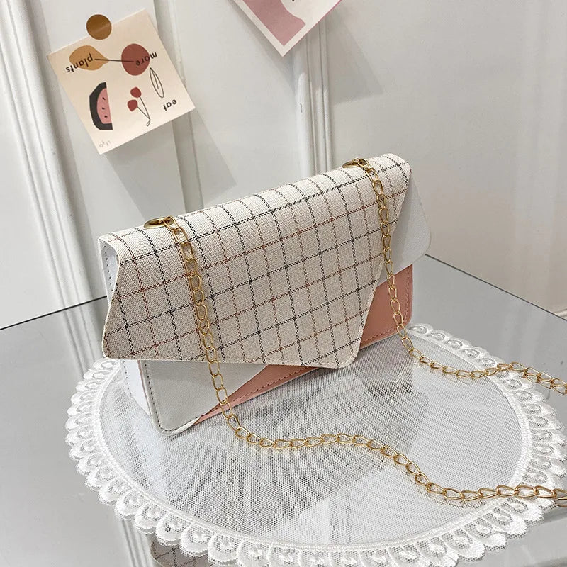 Women Chain Messenger Bag Small Handbags Crossbody Shoulder Bags